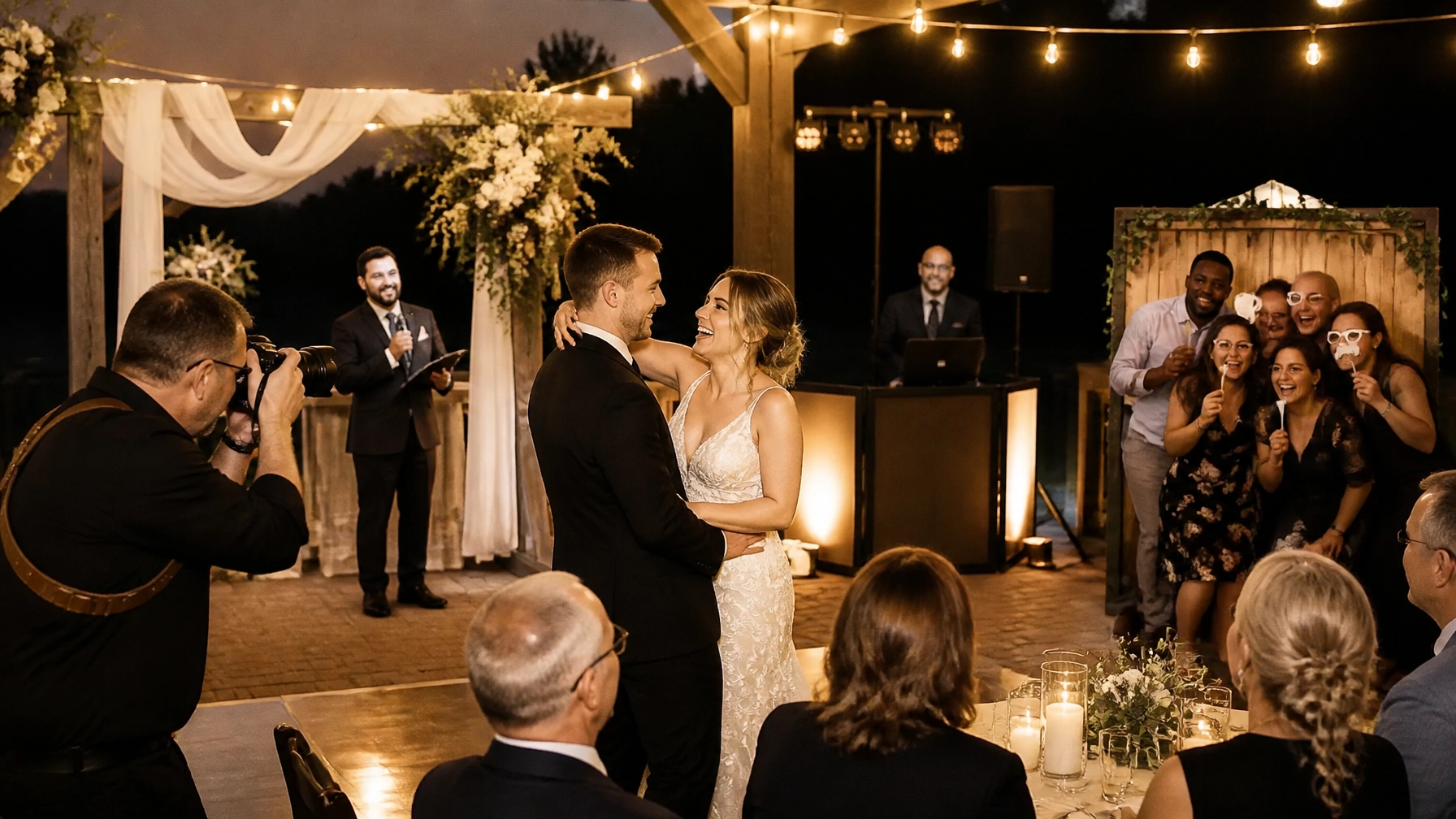 The Team Titus Services Rotation: Photography, Officiant, Photo Booth & DJ for Your Mid-Michigan Celebration